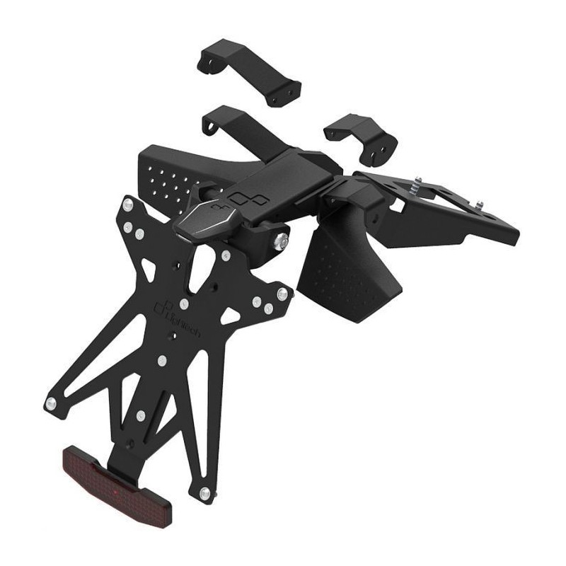 Adjustable license plate holder kit - KTARDU114A3