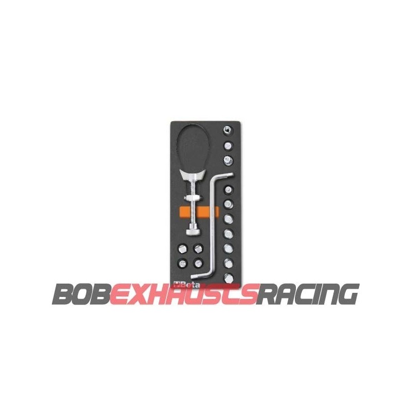 BETA ASSORTMENT 16 TOOLS WITH THERMAL COVERED TRAY (M264)