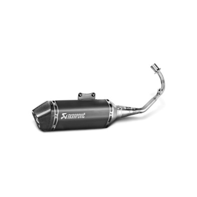 AKRAPOVIC ESCAPE COMPLETO HOMOLOGADO S-VE125R2-HZBL