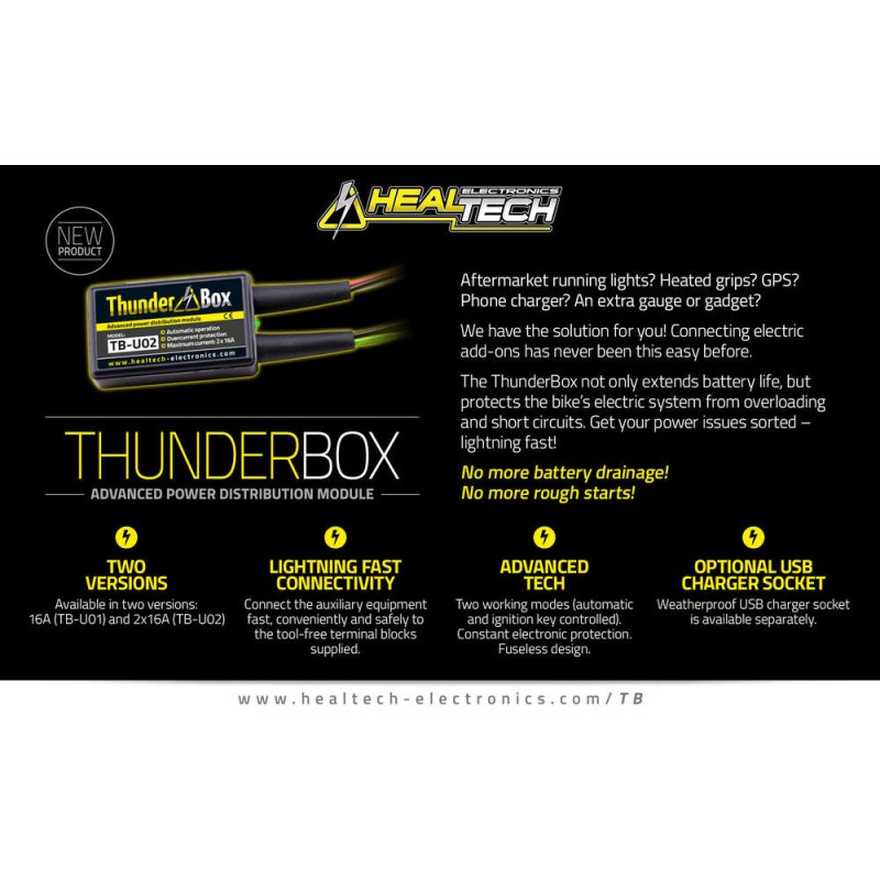 HEALTECH THUNDERBOX HT-TB-U0X