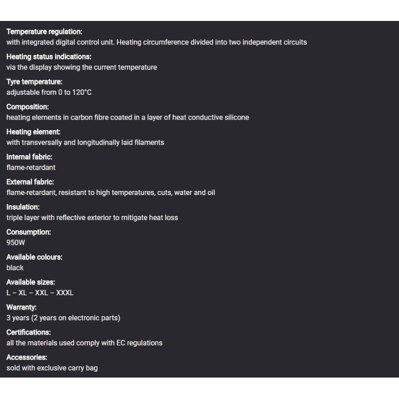 THERMAL TECHNOLOGY CALENTADORES DUAL ZONE