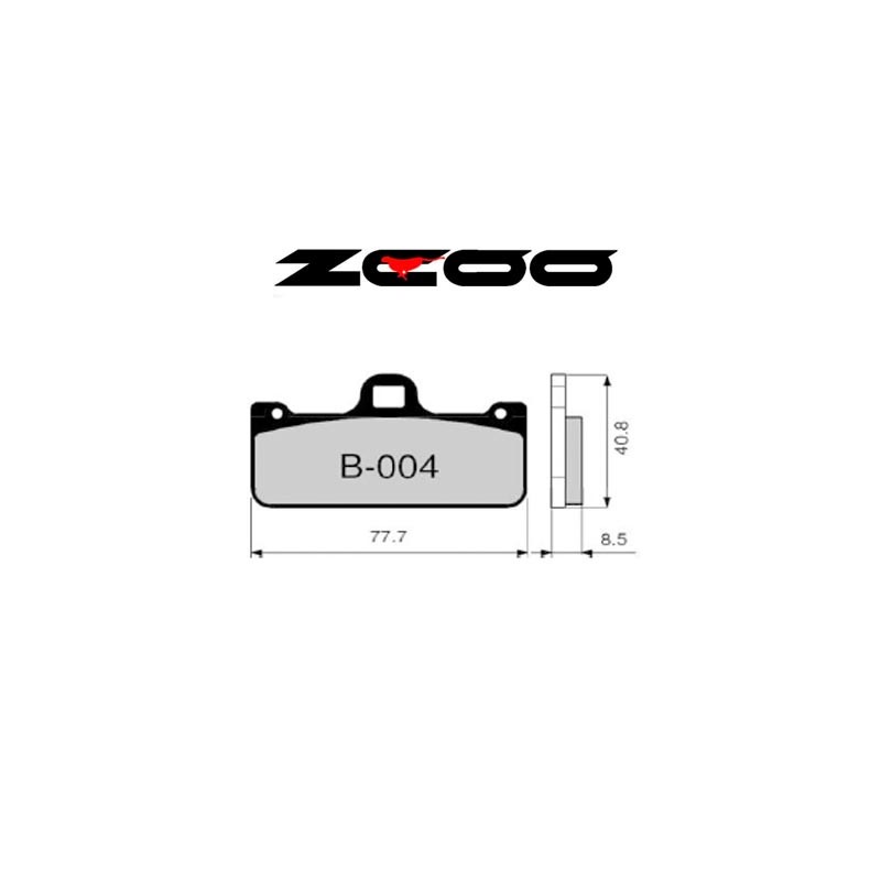 ZCOO BRAKE PADS B004 EXC ENDURANCE