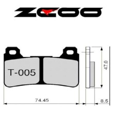 ZCOO BRAKE PADS T005 EXC ENDURANCE 2
