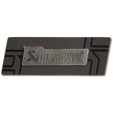 Badge Akrapovic with logo | Exclusive merchandising | BeRacing1
