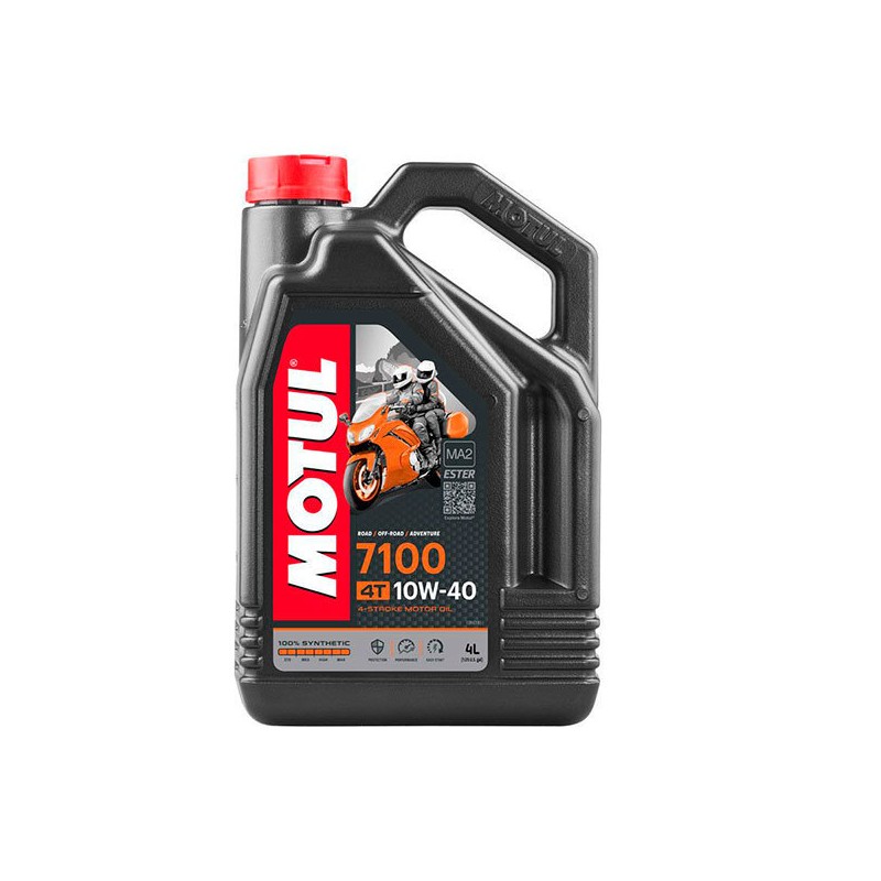 MOTUL OIL 7100 10W40 4T SYNTHETIC 4L