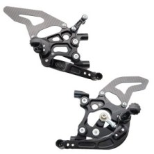 SPIDER SILVER REAR SETS PANIGALE PANIGALE 899-959-1199-1299