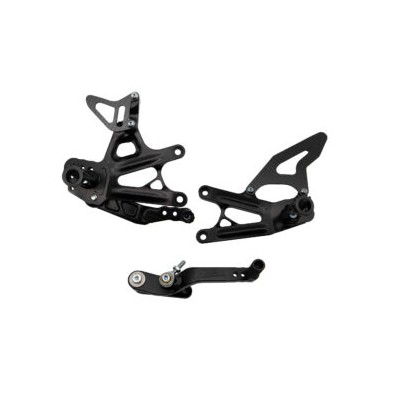 SPIDER SILVER REAR SETS GSXR 1000 17-24