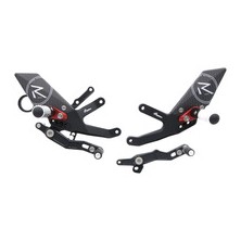 LIGHTECH REAR SETS BMW S1000R 17-20/S1000RR/HP4 15-18 R VERSION