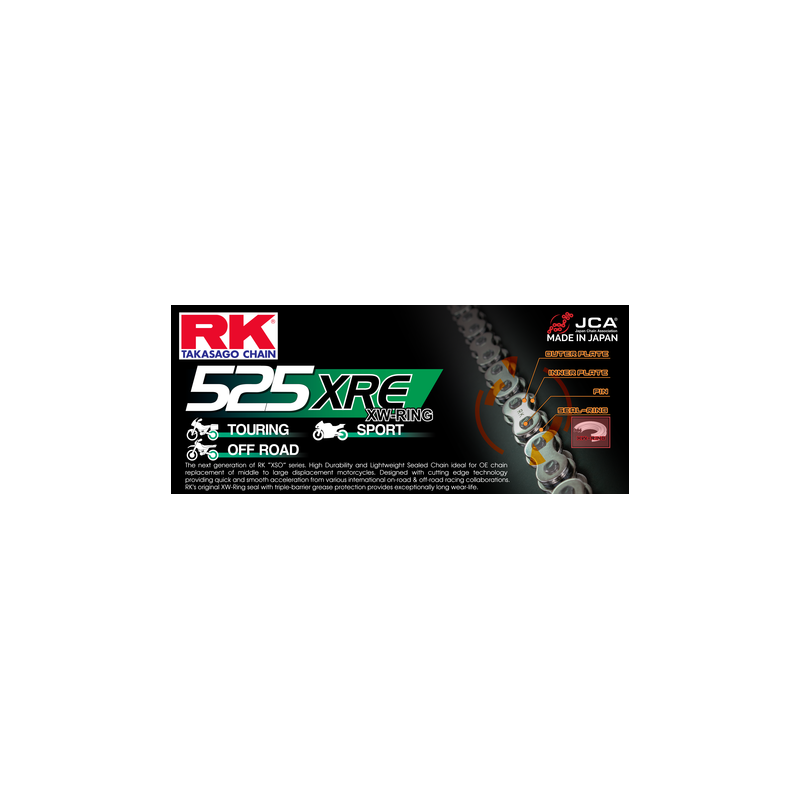 RK 525 XRE CHAIN 120 STEPS