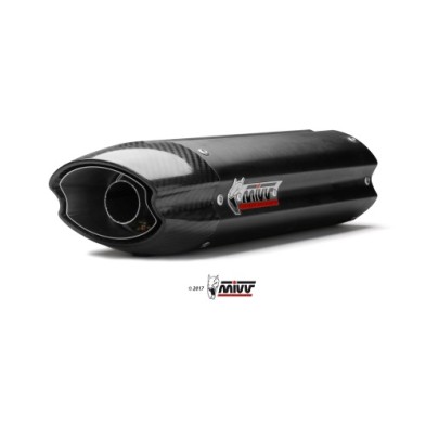 MIVV SUONO STAINLESS STEEL DARK EXHAUST CBR600RR 07-12 UH.037.L9