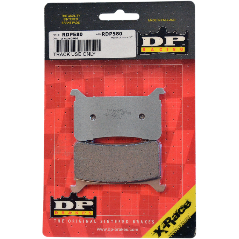DP RACING PASTILLA FRENO RDP580