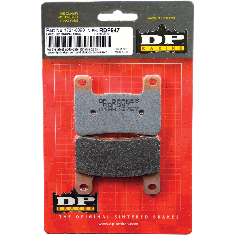 DP RACING BRAKE PAD RDP947