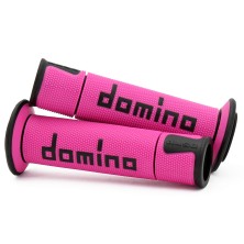 DOMINO GRIPS ON ROAD PINK/BLACK