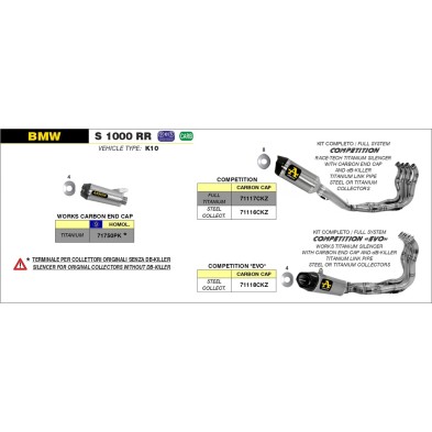 ARROW WORKS SILENCER TITANIUM CARBON CUP