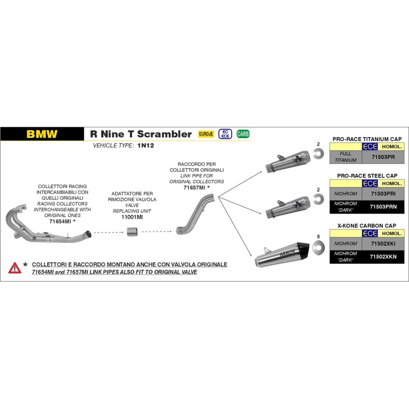 ARROW CONECTOR CENTRAL 71657MI