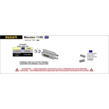 ESCAPE ARROW Street Thunder / Ducati Monster 1100 09/10 71731 2