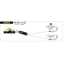 Silencioso Urban  de aluminio Dark 53534ANN 2