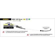 ARROW EXHAUST X-KONE 52511 2