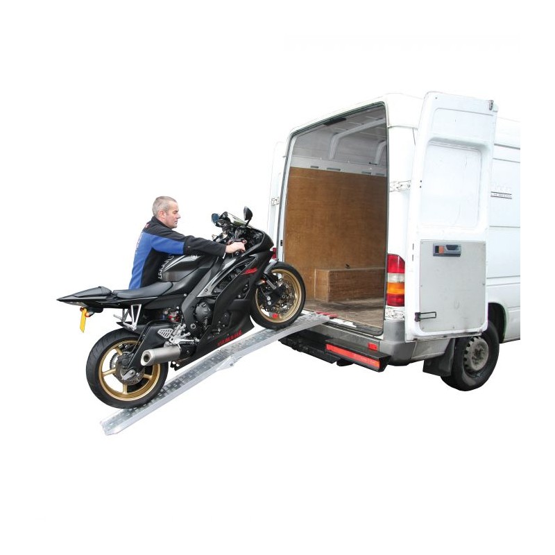 BIKE TEK ALUMINIUM FOLDABLE RAMP 340 KGS 217X23CM