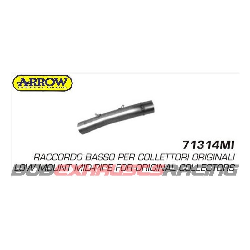 ARROW Codo Yamaha 71314MI