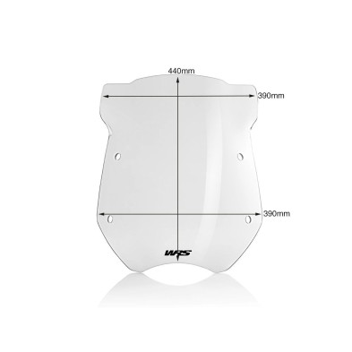 WRS WINDSIELD TOURING HIGH BMW R 1200 R 2006-2014 CLEAR