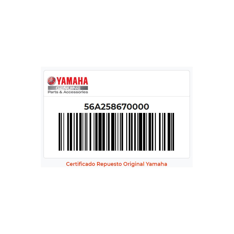 YAMAHA ORIGINAL BRIDA DE BOMBA 56A2586700