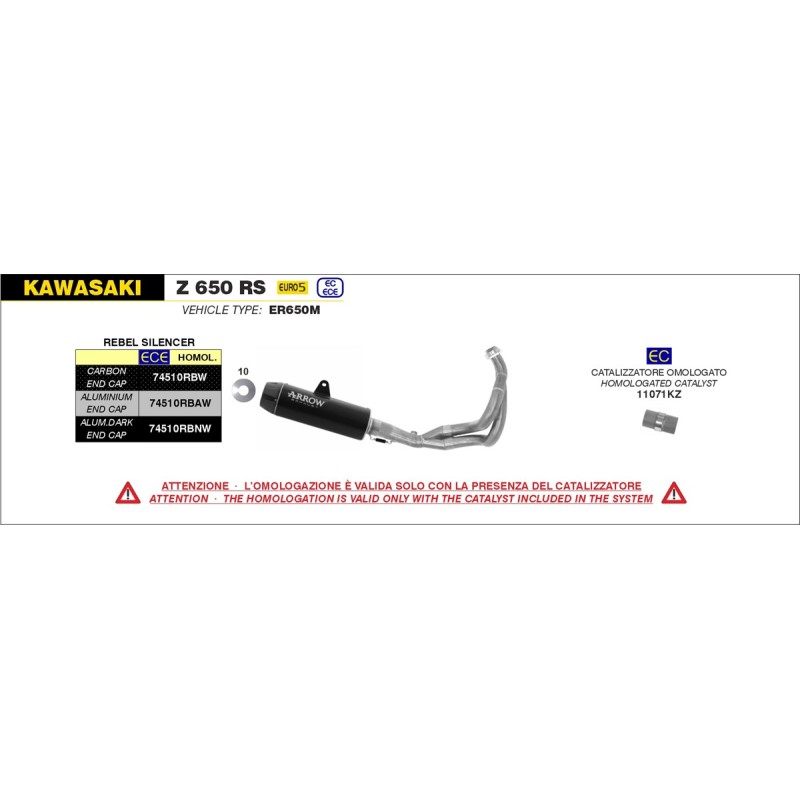 ARROW REBEL FULL SYSTEM 74510