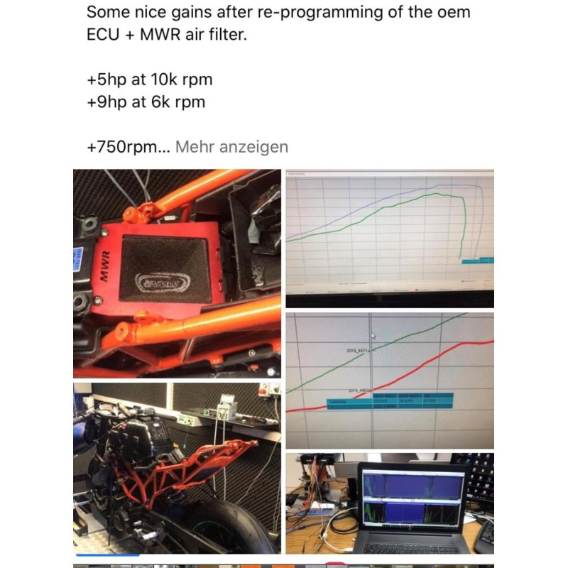 MWR FILTER KTM MC-050-15R
