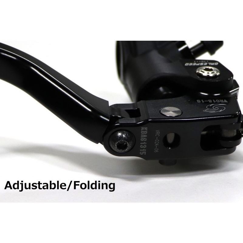 GALESPEED BOMBA FRENO REGULABLE VRD19-17 NEGRA