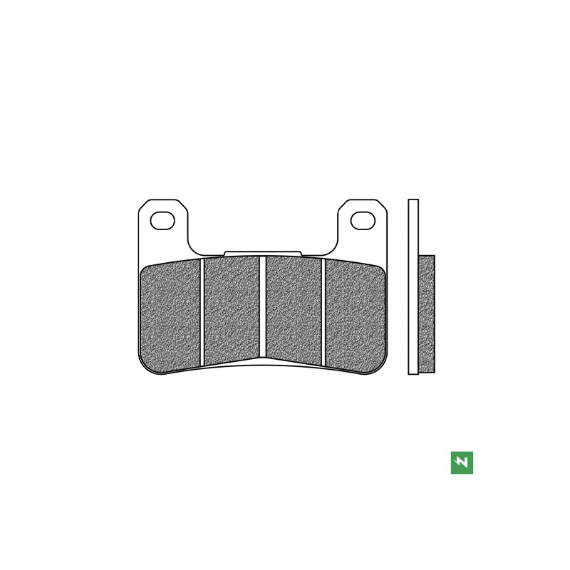 NEWFREN BRAKE PAD FD0362SP1 TT PRO SINTER