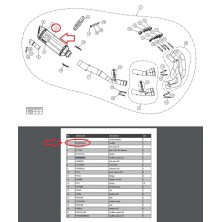 AKRAPOVIC RECAMBIO SILENCIOSO PARA SISTEMA COMPLETO S-K6R11-RC 2