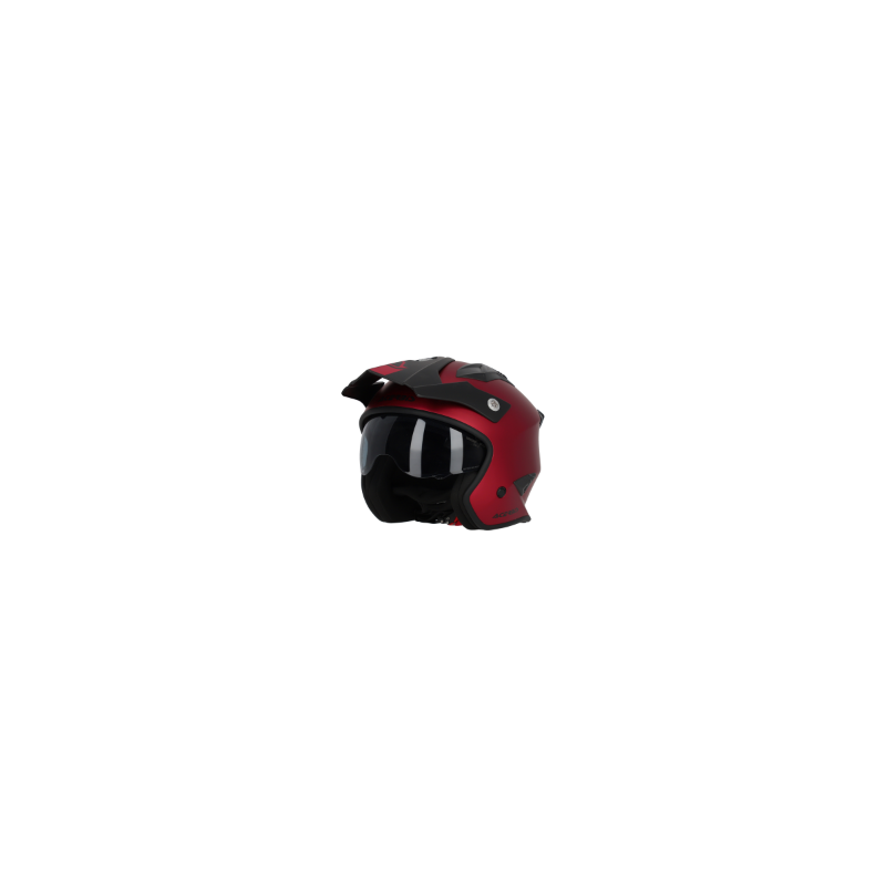 ACERBIS CASCO JET ARIA METALLIC ROJO
