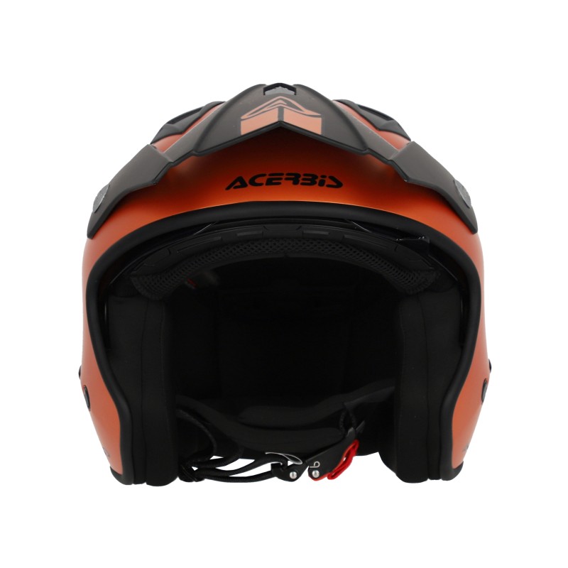 ACERBIS CASCO JET ARIA METALLIC NARANJA
