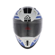 ACERBIS X-WAY GRAPHIC HELMET WHITE / GLOSS BLUE 2