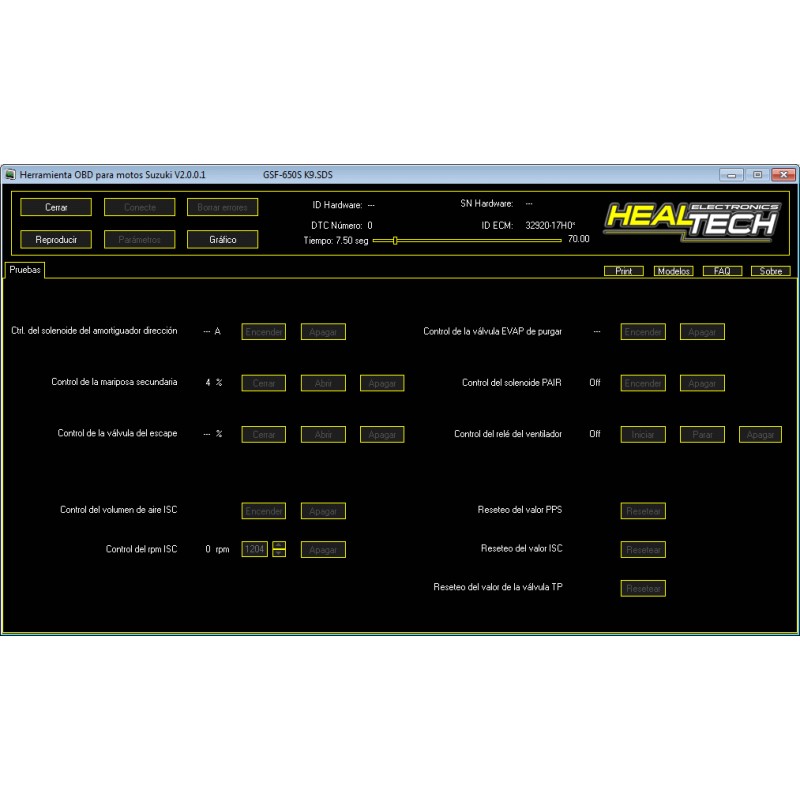 HEALTECH OBD DIAGNOSIS TOOL SUZUKI HT-OBD-S01