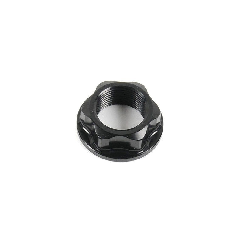 Special nut 24 X 1,50 Ergal - D013NER / BLACK SHINE