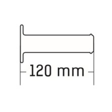 DOMINO PUÑOS DSH OFF ROAD NEGRO - ROJO A26041C4240 2