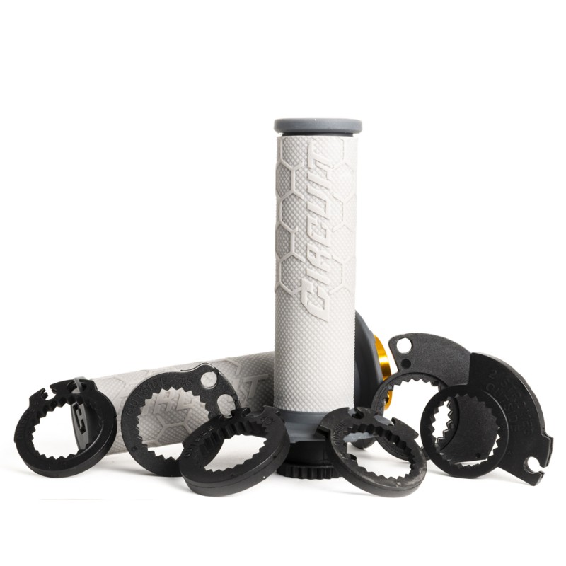 CIRCUIT EQUIPMENT PUÑOS CIRCUIT KIRA LOCK ON GRIS  MA01623A