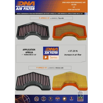 DNA AIR FILTER ARILIA P-AP6E22-01