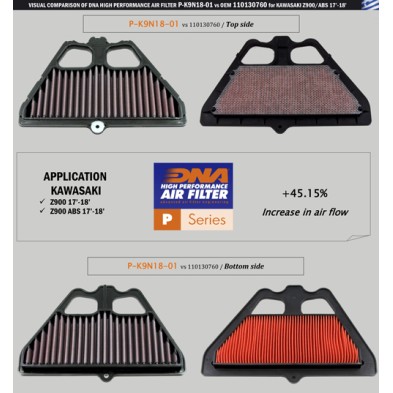 DNA FILTRO DE AIRE KAWASAKI P-K9N18-01