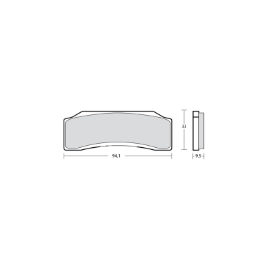 BREMBO PASTILLA FRENO Z04 07B36630