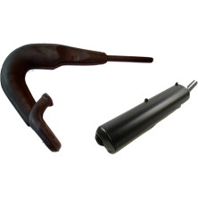 GIANNELLI ESCAPE YAMAHA DT125 82-01 54912 + 54913