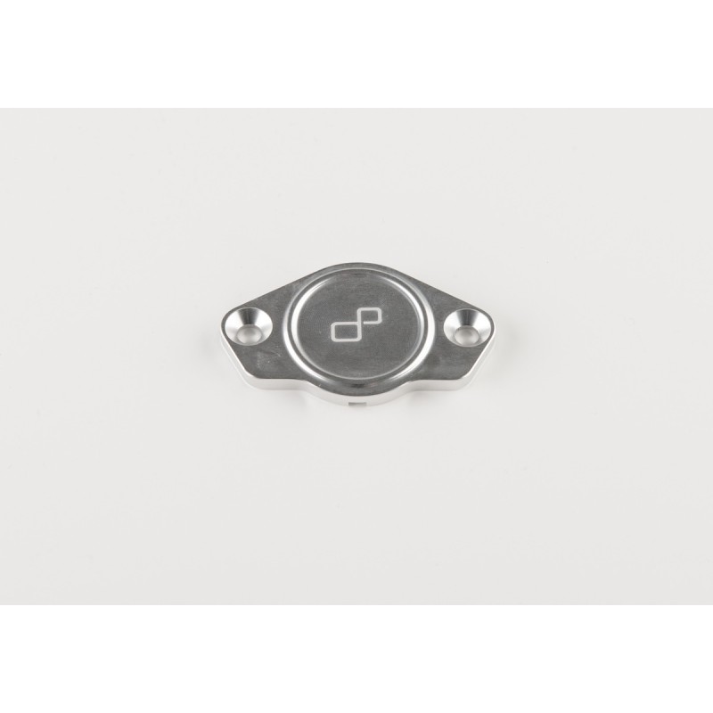 Aluminium timing inspection cover left side - ECPDU003SIL / SILVER