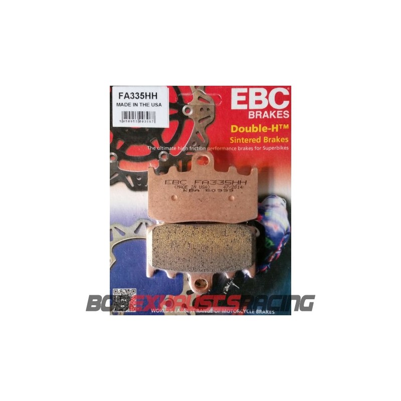 EBC JUEGO DE PASTILLAS DELANTERAS PARA DOS DISCOS BMW R1200GS