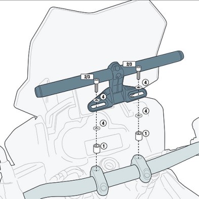 GIVI KIT TORNILLERIA 03SKIT