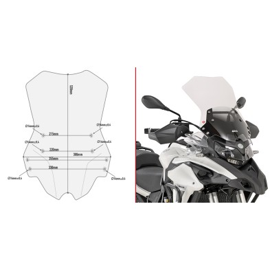 GIVI D8703ST SCREEN