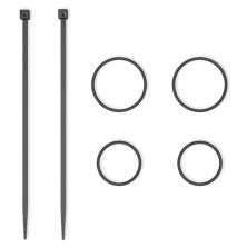 QUAD LOCK REPLACEMENT O-RINGS / CABLE TIES QLP-BKE