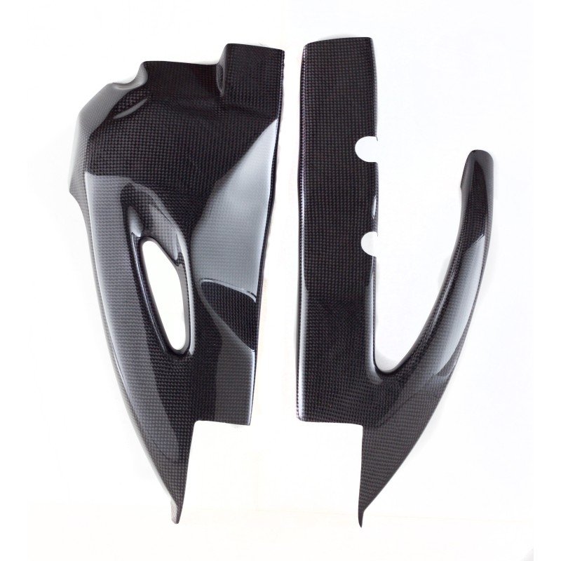 ROK'S CARBON CARBON SWINGARM COVERS GSXR600/750 06-10 SU600K6-05