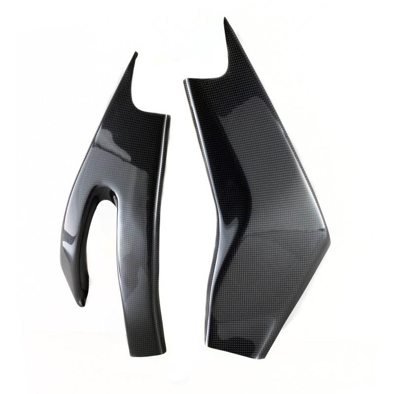 ROK'S CARBON CARBON SWINGARM COVERS R6 2006-16 YAR606-05