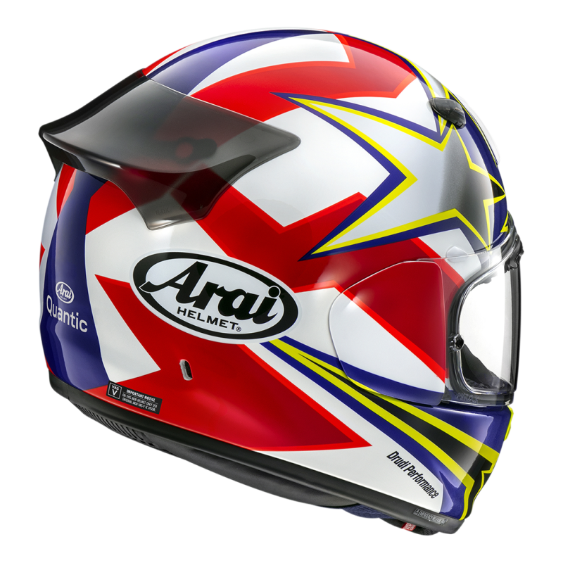 ARAI CASCO QUANTIC STAR&STRIPES ROJO